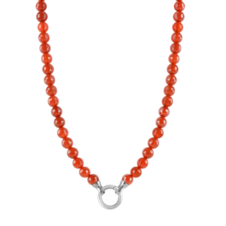 CHANGE NECKLACE - CARNELIAN