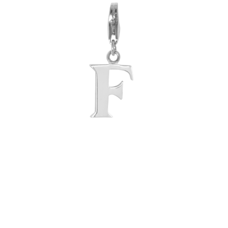 CHARM PENDANT - LETTER "F"