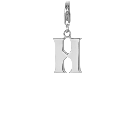 CHARM PENDANT - LETTER "H"