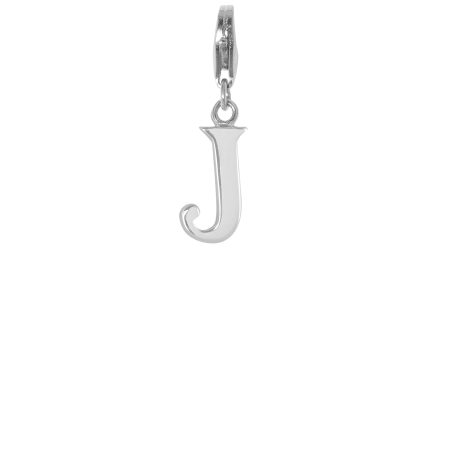 CHARM PENDANT - LETTER "J"