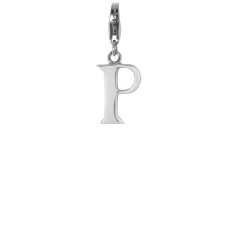 CHARM PENDANT - LETTER "P"