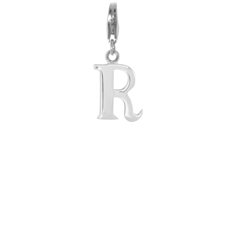 CHARM PENDANT - LETTER "R"