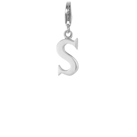 CHARM PENDANT - LETTER "S"