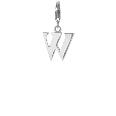 CHARM PENDANT - LETTER "W"