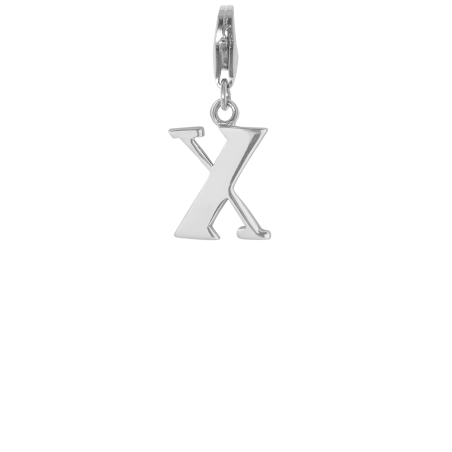 CHARM PENDANT - LETTER "X"