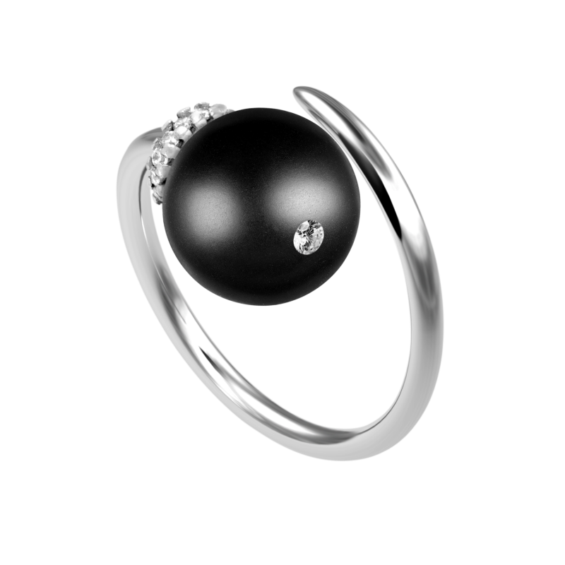 Onyx 925 sterling silver ring