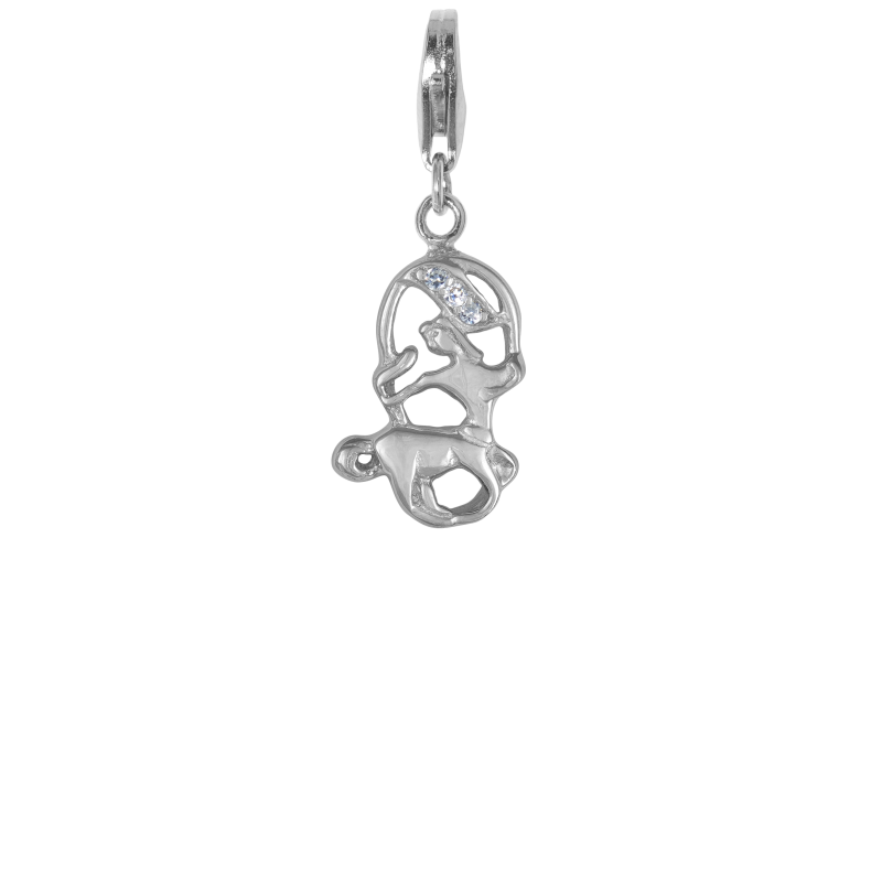 Alia for You 925 sterling silver Sagittarius horoscope charm