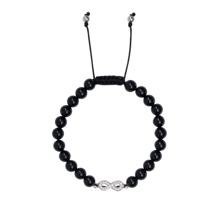 BRACELET - SHAMBALLA WITH INFINITY SIGN