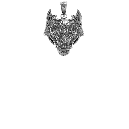 PENDANT - WOLF HEAD