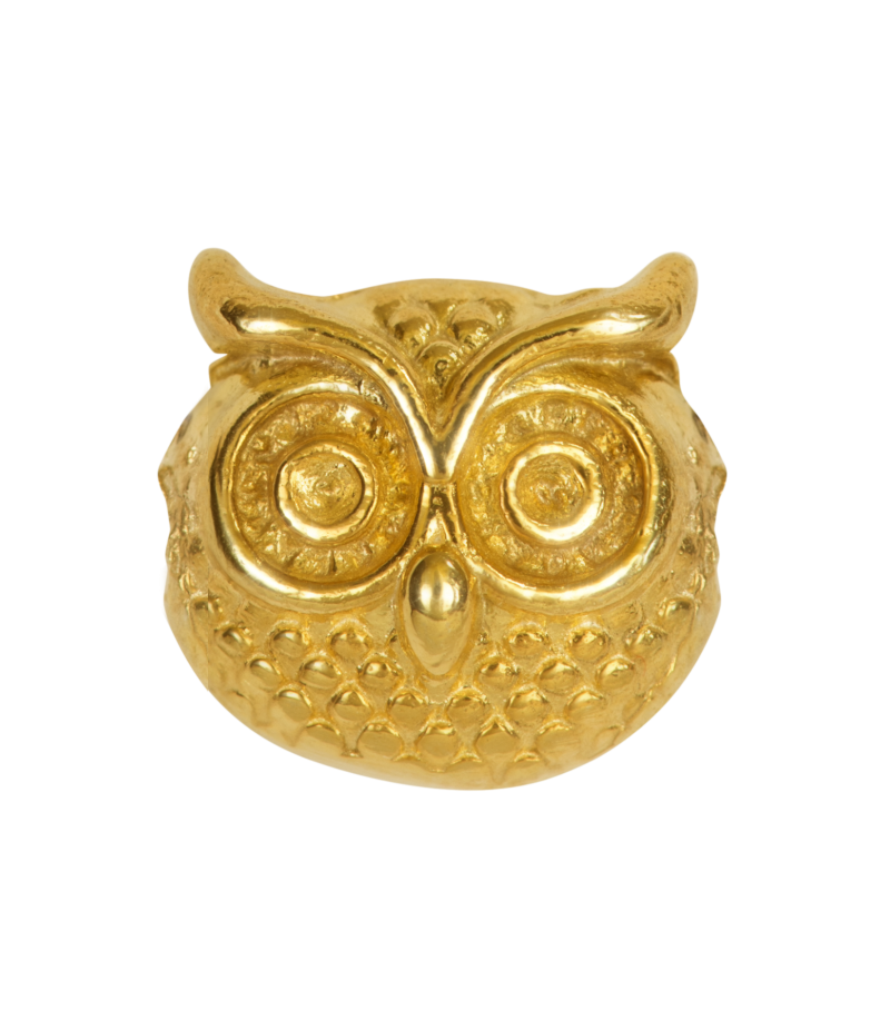 Owl 925 sterling silver bead