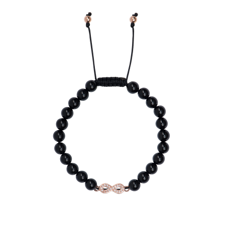 BRACELET - SHAMBALLA WITH INFINITY SIGN