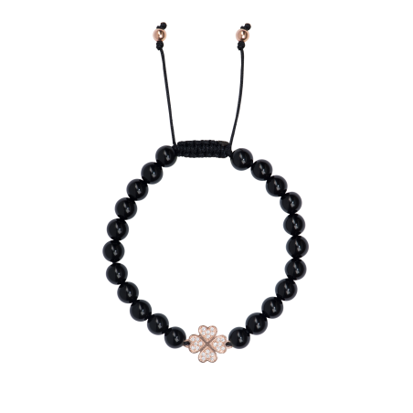 BRACELET - SHAMBALLA WITH CLOVER