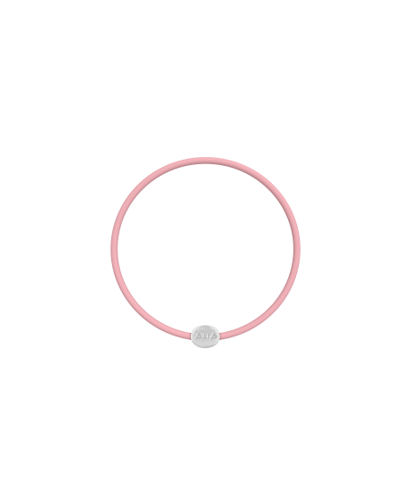 BEAD BRACELET - ROSE CAOUTCHOUC