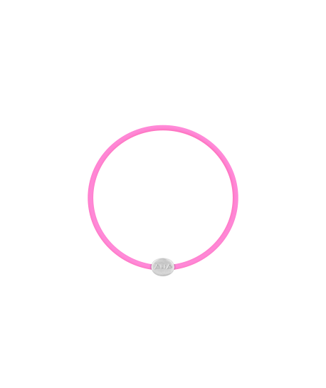 BEAD BRACELET - PINK CAOUTCHOUC