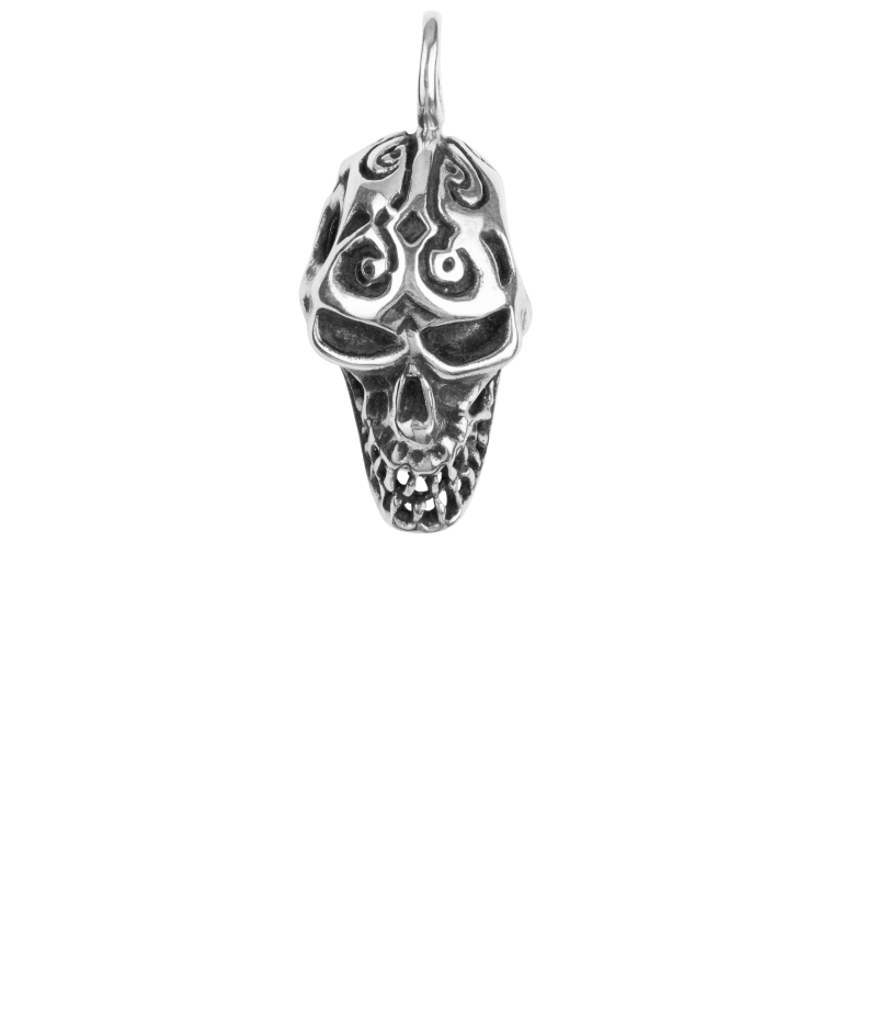 Skull 925 sterling silver pendant