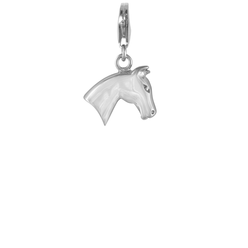 Alia for You 925 sterling silver horse head charm pendant