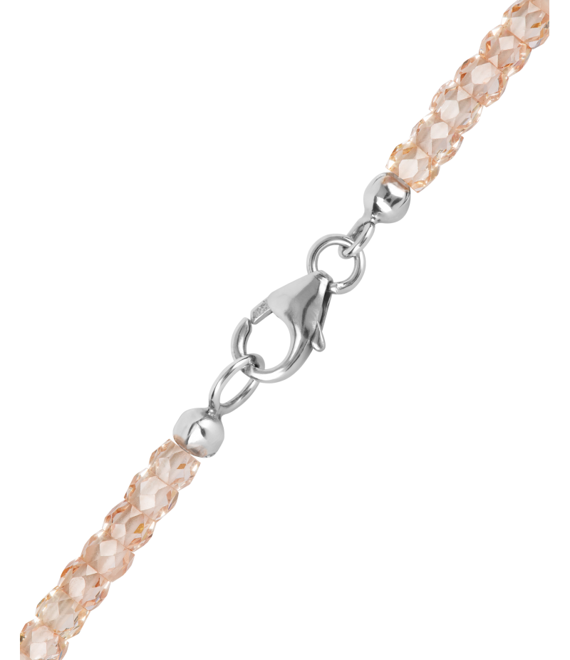 Zircon 925 sterling silver necklace