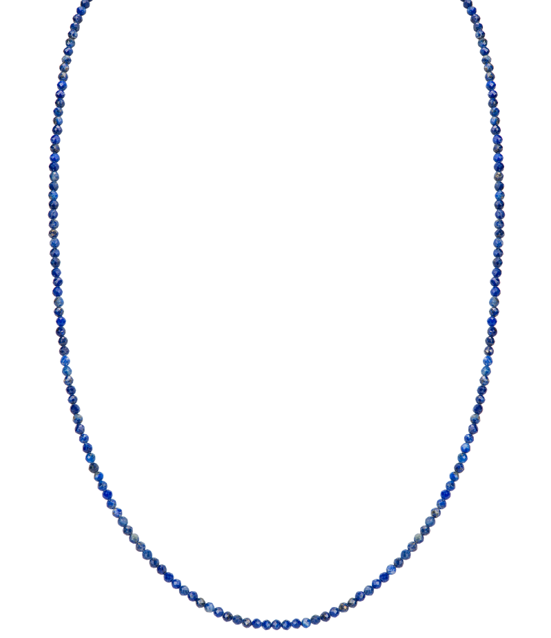 Lapis lazuli 925 sterling silver necklace