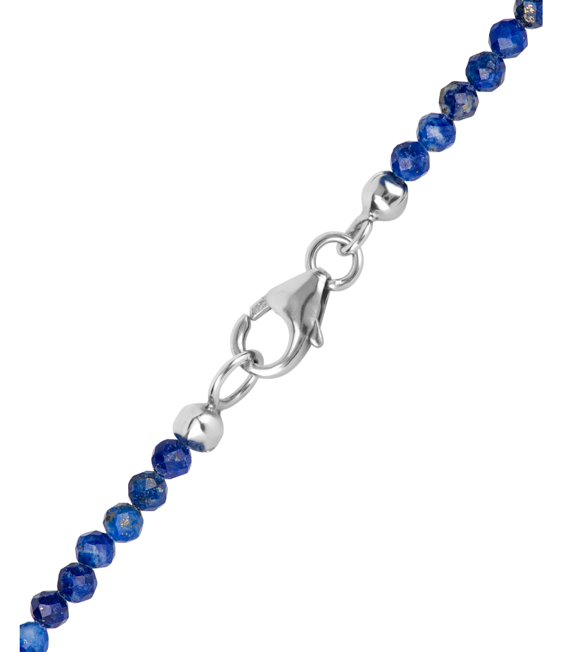 Lapis lazuli 925 sterling silver necklace