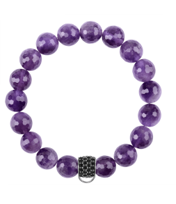 CHARM BRACELET- AMETHYST