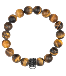 CHARM BRACELET- TIGER'S EYE