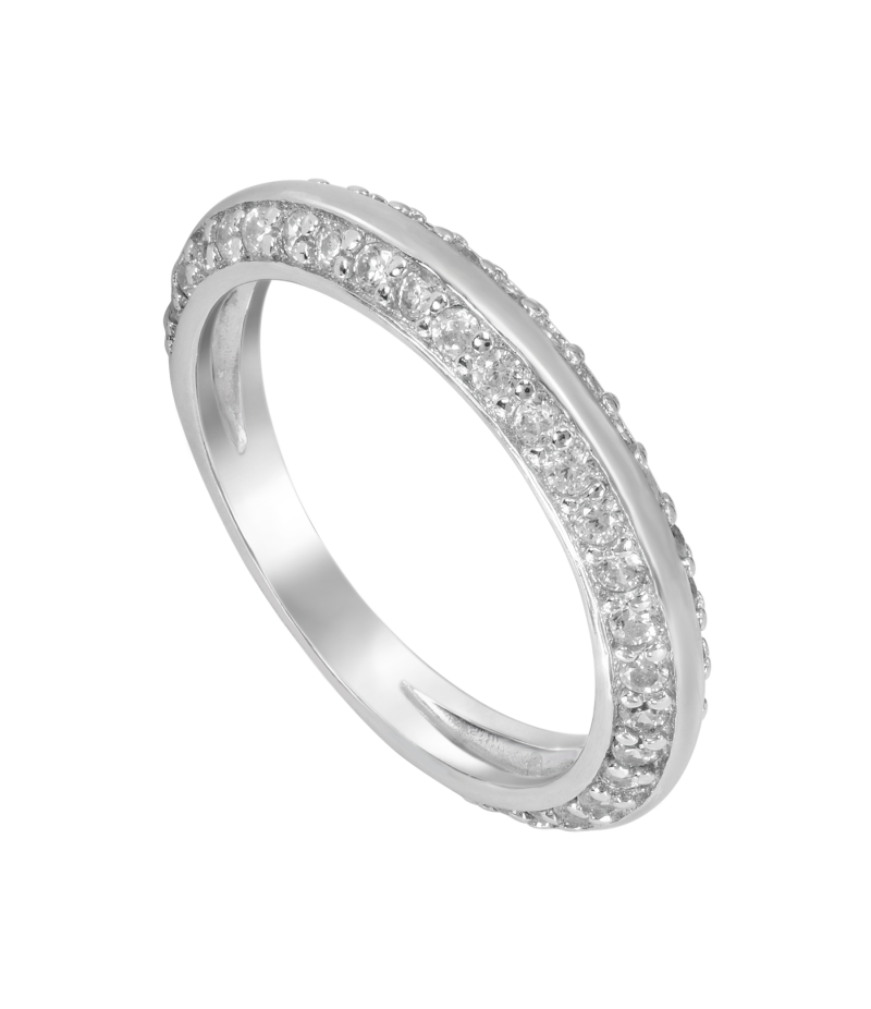 Zirconia 925 sterling silver ring