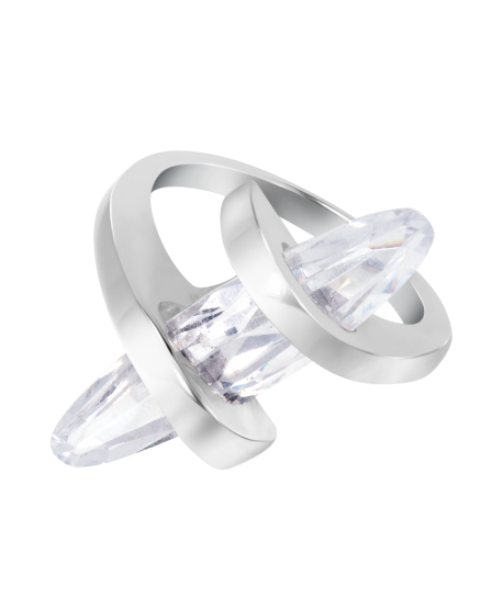 RING - OBLIQUE ZIRCONIA