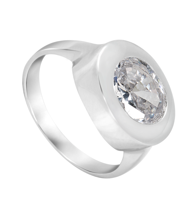 Zirconia 925 sterling silver ring