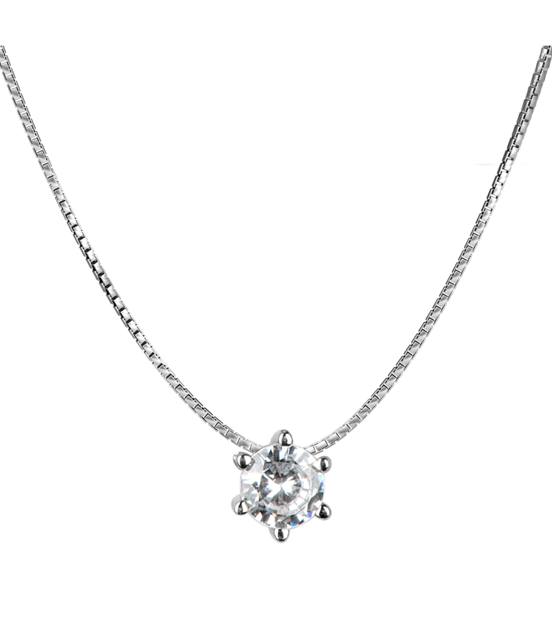 Starlight 925 sterling silver necklace with pendant