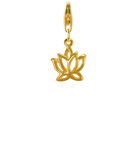 CHARM PENDANT - LOTUS