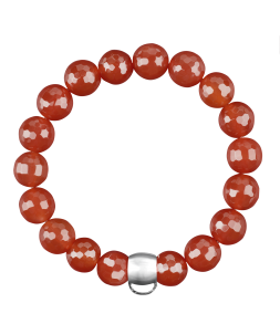 CHARM BRACELET - CARNELIAN