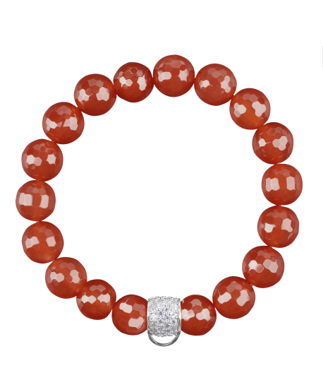 CHARM BRACELET - CARNELIAN