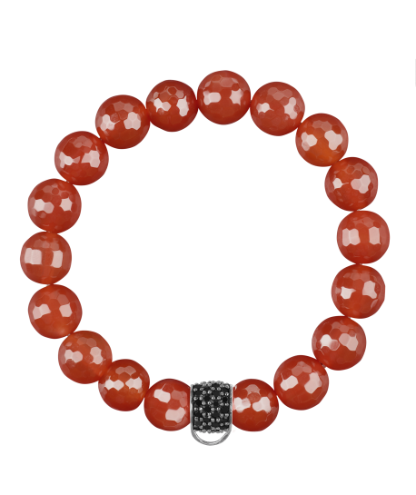 CHARM BRACELET- CARNELIAN