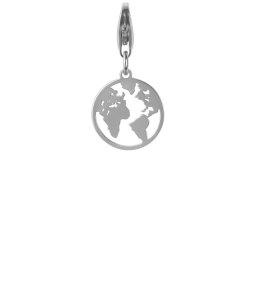 CHARM PENDANT - WORLD