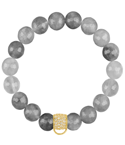 CHARM BRACELET - FOG QUARTZ