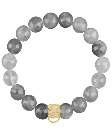 CHARM BRACELET - FOG QUARTZ