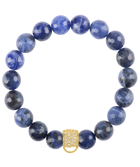 CHARM BRACELET - SODALITE