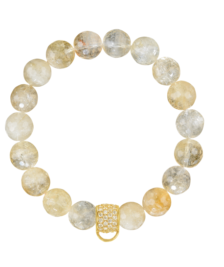 CHARM BRACELET - CITRINE