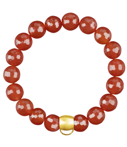 CHARM BRACELET - CARNELIAN