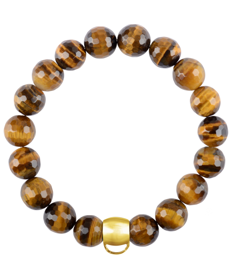 CHARM BRACELET - TIGER'S EYE