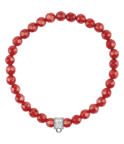 CHARM BRACELET - CORAL