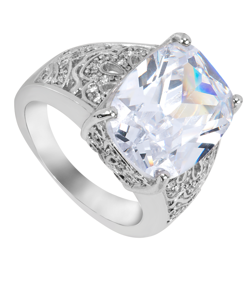 Zirconia 925 sterling silver ring