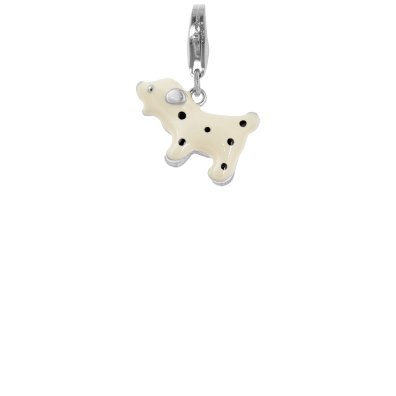 Alia for You 925 sterling silver dalmatian dog charm