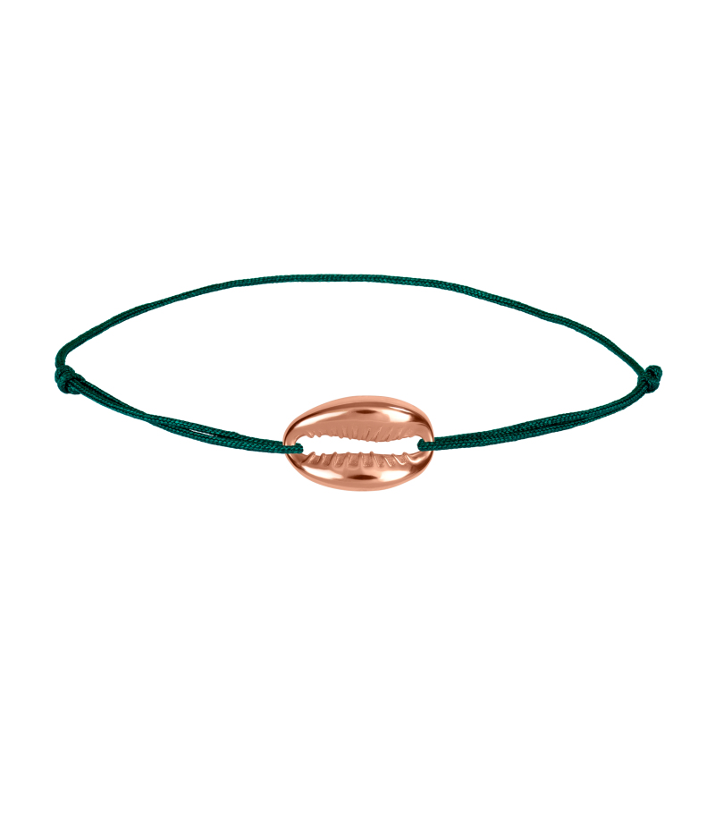 Shell 925 sterling silver textile luck bracelet Shell 925 sterling silver textile luck bracelet