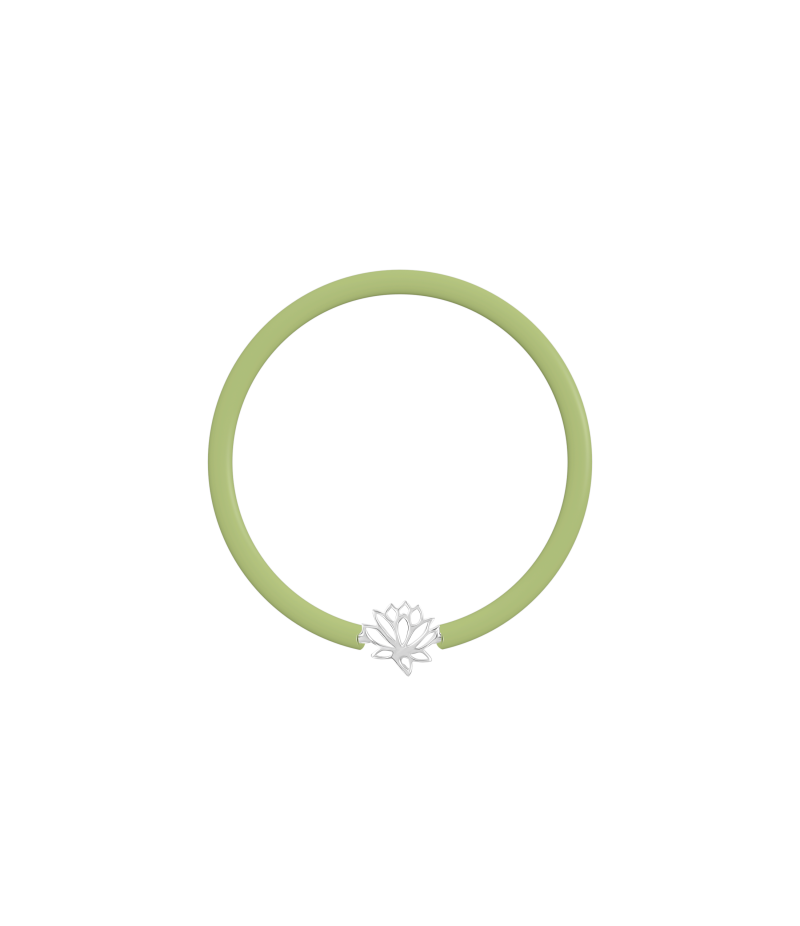Lotus 925 sterling silver beige caoutchouc bracelet Lotus 925 sterling silver beige caoutchouc bracelet