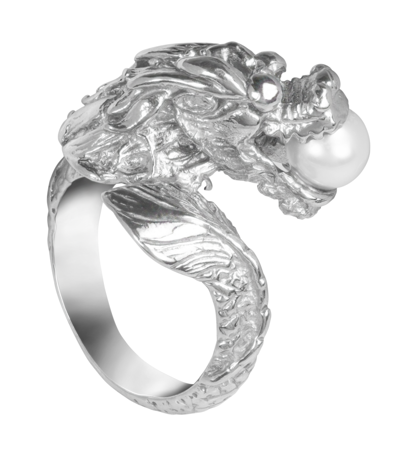 Dragon 925 sterling silver ring