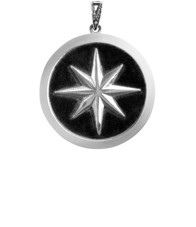 Alia for You 925 sterling silver morning star pendant