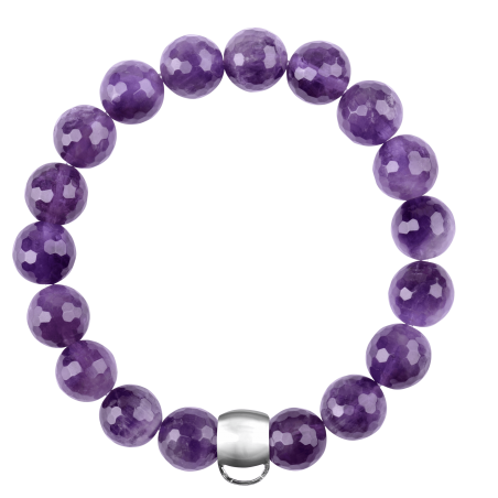 CHARM BRACELET - AMETHYST