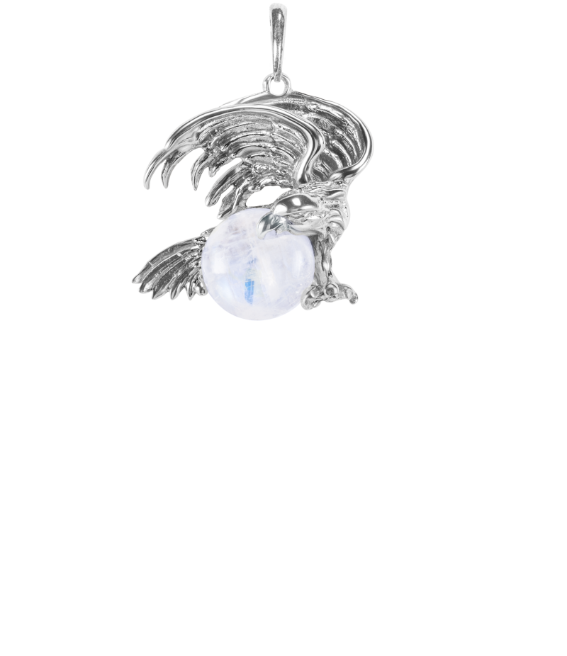 Eagle 925 sterling silver pendant