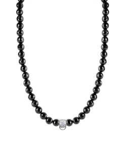 CHARM ONYX NECKLACE - SMALL...